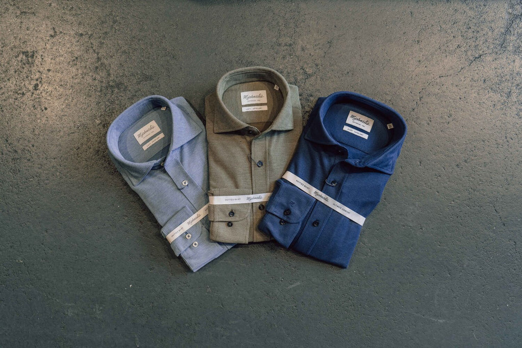 De nieuwste trend: het gebreide overhemd