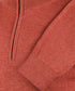 Brique half-zip met geribde boorden
