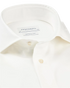 Wit ceremonial shirt met dubbele manchetten