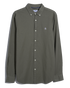 Olive Button Down Shirt