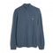 Indigo halflange zip van lamswol van Original Penguin