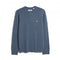 Indigo pullover met ronde hals van lamswol van Original Penguin