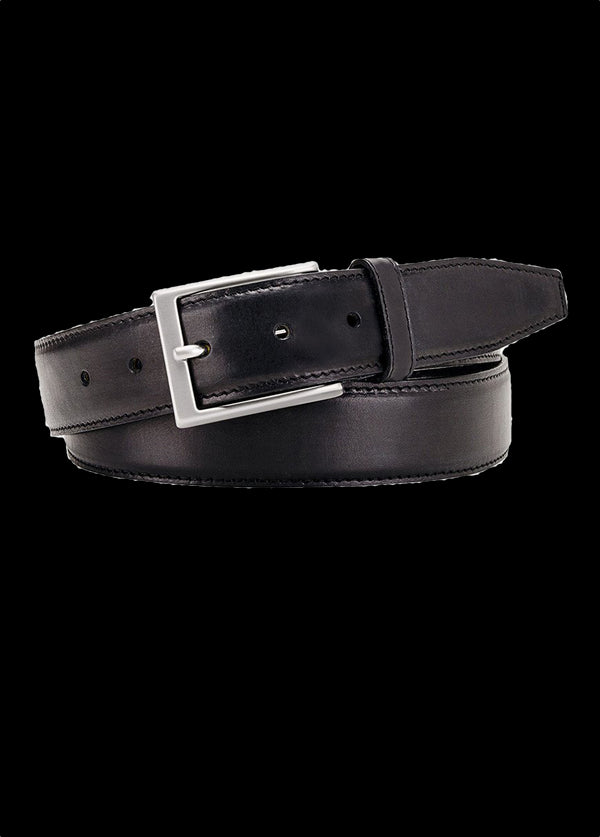Black Leather Belt