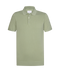 Saliegroene polo met korte mouw