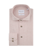 Roze gemeleerd overhemd met bruine knopen