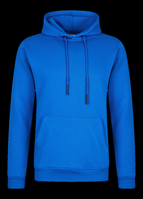 Felblauwe hoodie