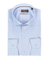 Royal blauw geruit overhemd (Extra lange mouwen)