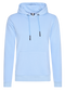Lichtblauwe hoodie